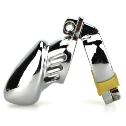 male locking chastity cock cage device