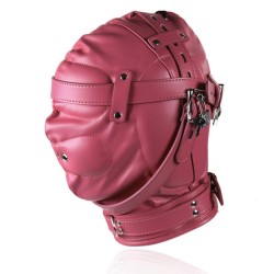 premium total sensory deprivation leather hood