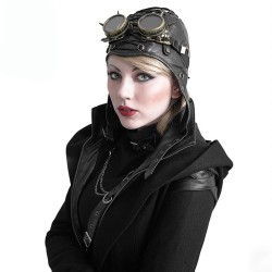 steampunk aviator hat